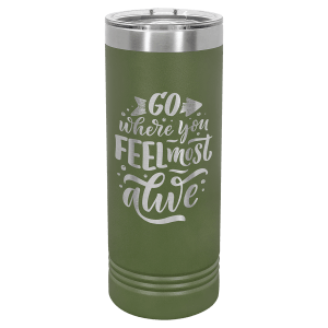 Custom 22 oz. Skinny Tumblers