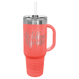 Custom 40 oz. Travel Mugs
