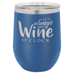 Custom 12 oz. Stemless Wine Glass