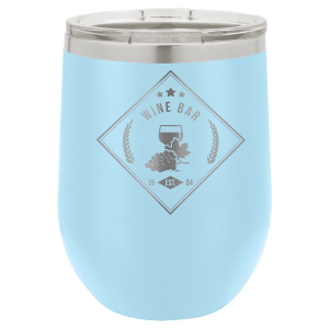 Custom 12 oz. Stemless Wine Glass