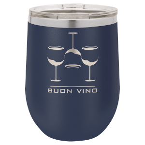 Custom 12 oz. Stemless Wine Glass