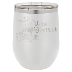 Custom 12 oz. Stemless Wine Glass
