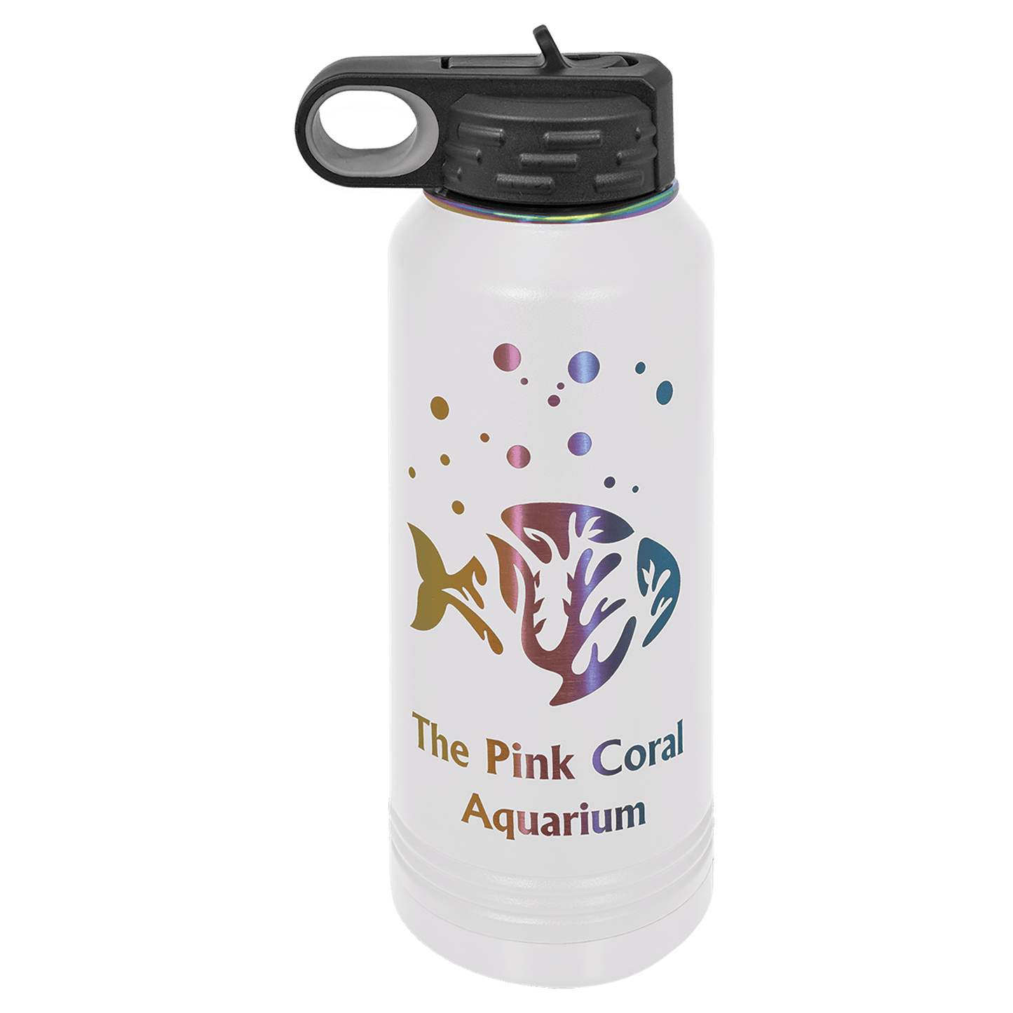 Custom White/Prism ION-Plated Tumblers