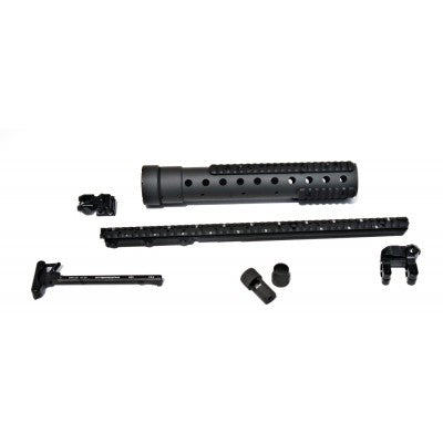 MK 12 Mod 0 Gen III DIY Kit w/PRI Rear sight & PEQ II rail, Black Finish