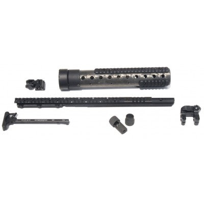 MK 12 Mod 0 Gen III DIY Kit w/PRI Rear sight & PEQ II rail, Nat. Finish