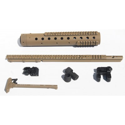 MK 12 Mod 0 GenII DIY Kit w/PRI Rear sight & PEQ II rail, Flat Dark Earth Finish