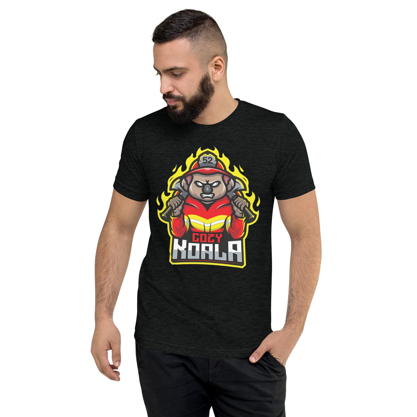 Cozy Koala Gaming SS Shirt + Sticker