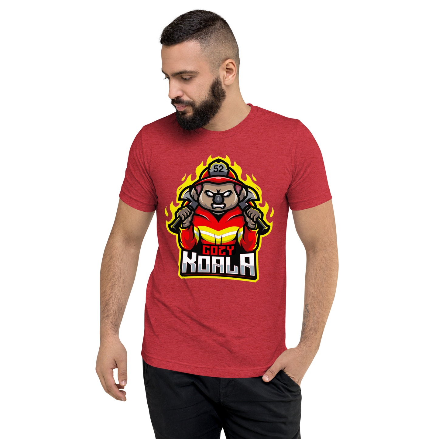 Cozy Koala Gaming SS Shirt + Sticker