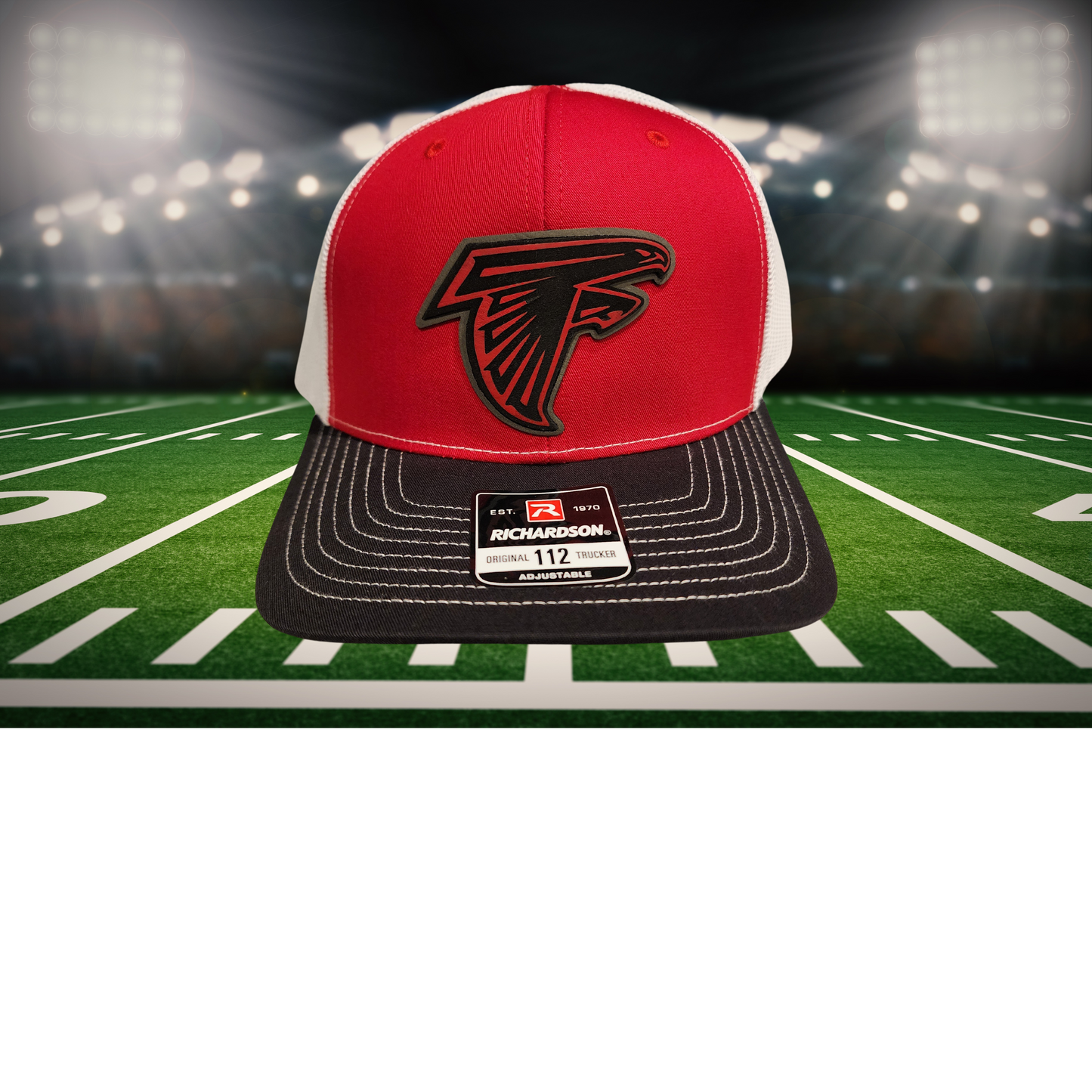 Atlanta Falcons 2 tone Patch Hats