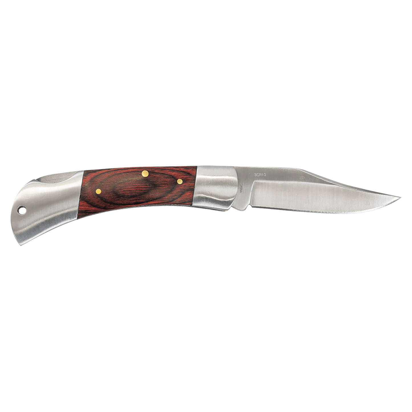 Custom 3 1/2" Wood Folding Knife