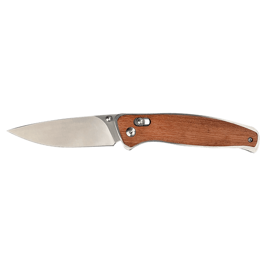 Custom 4 1/2" Button Lock Folding Knife with Clip