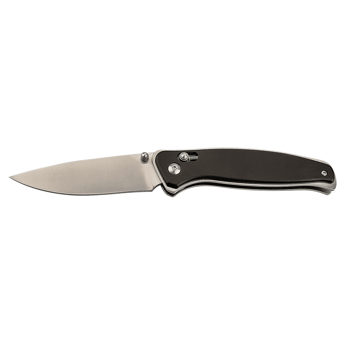 Custom 4 1/2" Button Lock Folding Knife with Clip