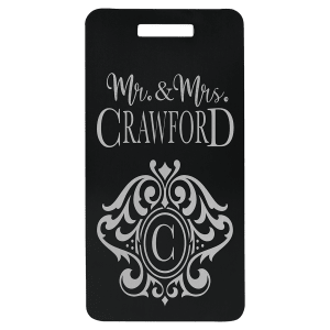 Custom Anodized Aluminum Luggage Tag