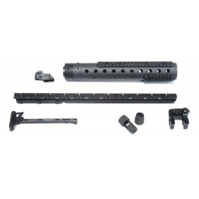 MK 12 Mod 0 GenII DIY Kit w/ ARMS 40 & Straight rail, Black Finish