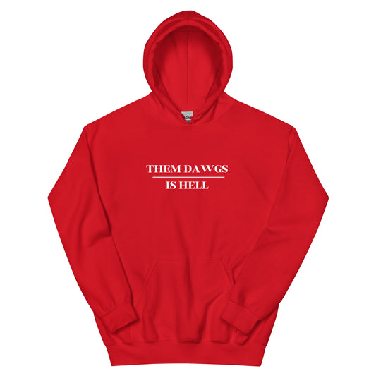 Then Dogs is Hell Unisex Hoodie