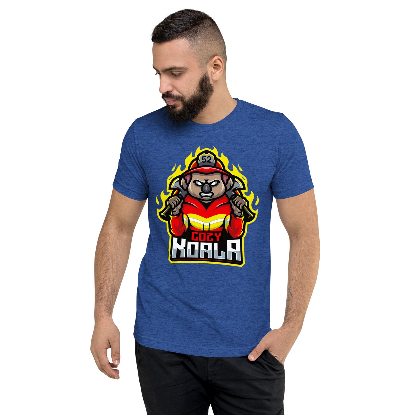 Cozy Koala Gaming SS Shirt + Sticker